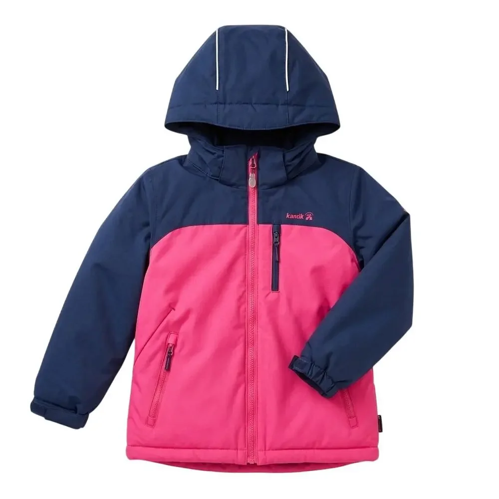 Kamik Ski Snow Jacket Girls Size 5